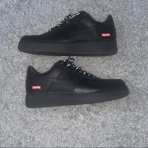 Supreme af1 black size 9.5 mens 7/10 condition with box.